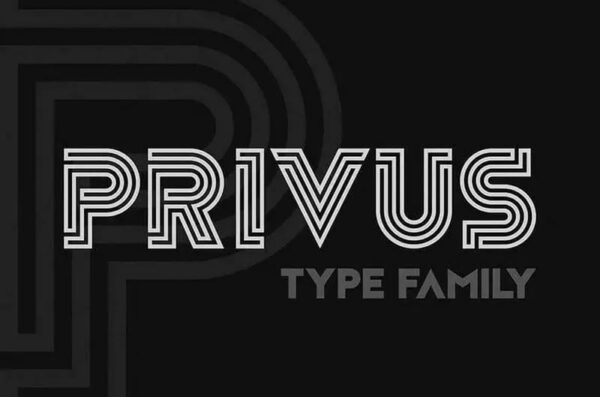 PRIVUS FONT