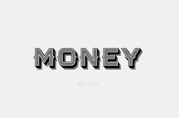 MONEY FONT